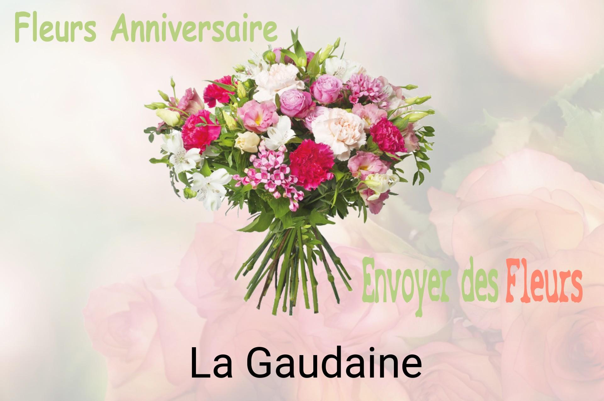 Bouquet de fleurs d’anniversaire livré à La Gaudaine