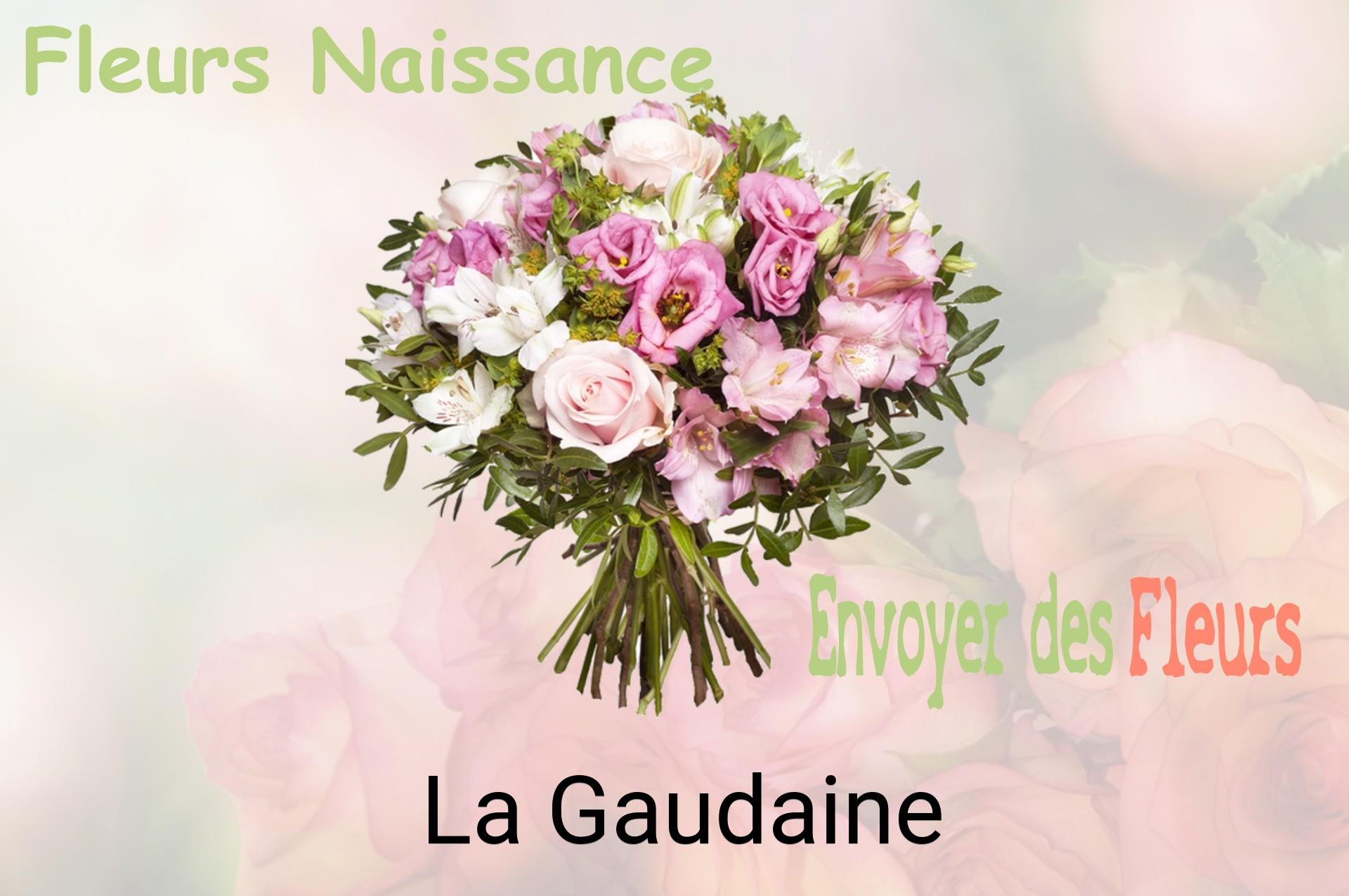 Bouquet de fleurs de naissance livré à La Gaudaine
